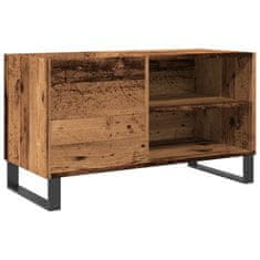 Vidaxl Skříňka na LP desky old wood 84,5 x 38 x 48 cm kompozitní dřevo