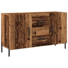 Vidaxl Příborník old wood 100 x 36 x 60 cm kompozitní dřevo