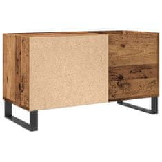 Vidaxl Skříňka na LP desky old wood 84,5 x 38 x 48 cm kompozitní dřevo