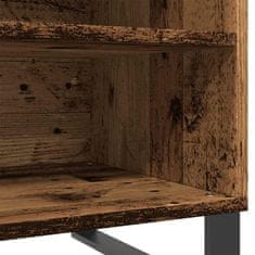 Vidaxl Skříňka na LP desky old wood 84,5 x 38 x 48 cm kompozitní dřevo