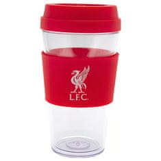 FotbalFans Cestovní hrnek Liverpool FC, červený, 400 ml