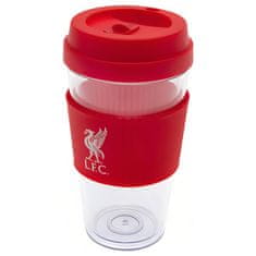 FotbalFans Cestovní hrnek Liverpool FC, červený, 400 ml