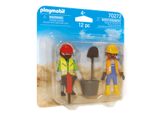 Playmobil PLAYMOBIL Duo Pack 70272 Stavební dělníci