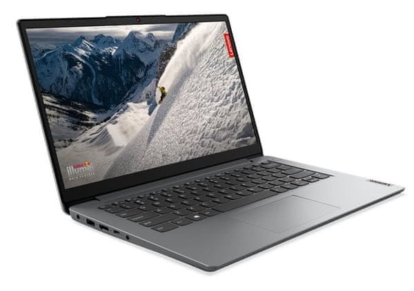 notebook Lenovo IdeaPad 1 14ALC7 (82R3007LCK) lehký přenosný Wi-Fi ax Bluetooth HDMI 14 palců Full HD displej s velmi vysokým rozlišením excelentní zvuk audio procesor AMD Ryzen 7 integrovaná grafika AMD Radeon Vega 8