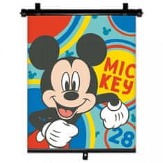 Seven Sluneční clona Roletka Mickey Happy Plast, Polyester, 1 ks