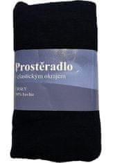 Jerry Fabrics Prostěradlo Jersey Černá Bavlna, 180/200 cm