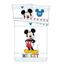 Disney JERRY FABRICS Povlečení do postýlky Mickey colors baby Bavlna, 100/135, 40/60 cm