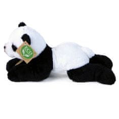 Rappa Plyšová panda ležící 18 cm ECO-FRIENDLY