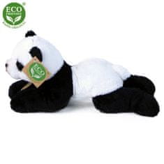 Rappa Plyšová panda ležící 18 cm ECO-FRIENDLY