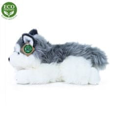 Rappa Plyšový pes husky ležící 30 cm