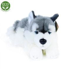 Rappa Plyšový pes husky ležící 30 cm