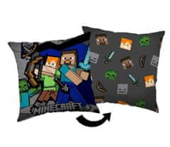 Jerry Fabrics Polštářek Minecraft Survival Mode Polyester, 40/40 cm