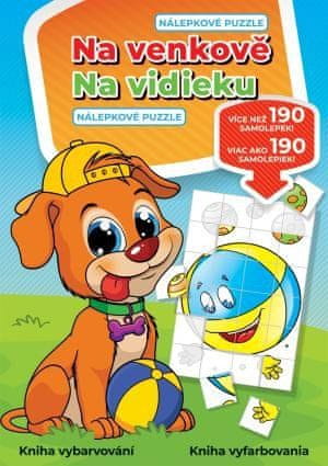 Svojtka & Co. Nálepkové puzzle Na venkově