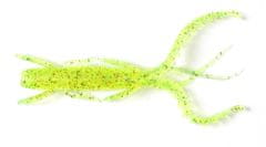 LUCKY JOHN Hogy Shrimp 2,2" 10ks Chartreuse Red