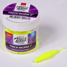 LUCKY JOHN Trick Worm 2" 10ks - barva S88