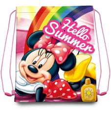 Disney EUROSWAN Taška na tělocvik a přezůvky Minnie Summer Polyester, 41/33 cm