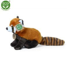 Rappa Plyšová panda červená 20 cm ECO-FRIENDLY