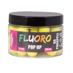 Lk Baits Pop Up Fluoro Boilies G8 Pineapple 14mm 150ml