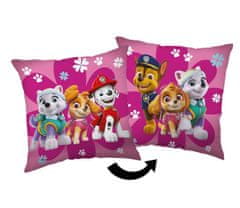 Jerry Fabrics Polštářek Paw Patrol Flowers Polyester, 40/40 cm