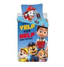 Jerry Fabrics Povlečení Paw Patrol PP427 Help Bavlna, 140/200, 70/90 cm