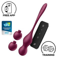 Satisfyer Satisfyer Love Birds Vary APP (Red), vibrační vaginální kuličky