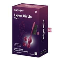 Satisfyer Satisfyer Love Birds Vary APP (Red), vibrační vaginální kuličky