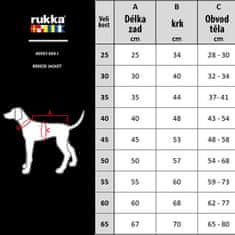 RUKKA PETS Rukka Breeze Softshell bunda černohnědá 65