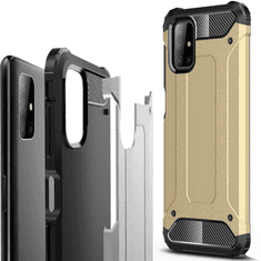 HURTEL PANCÉŘOVANÉ HYBRIDNÍ POUZDRO HYBRID ARMOR PRO SAMSUNG GALAXY M51 GOLD