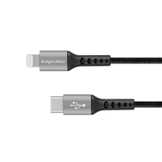 shumee Kabel USB typu C - zástrčka Lightning C94 MFi 1 m Kruger&amp;Matz