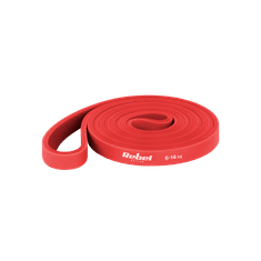 shumee Latexový cvičební pás - Power Band PL-2, červený 6-14 kg REBEL ACTIVE