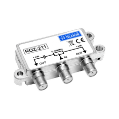 shumee RDZ-211 Dual Outdoor RF Splitter 5-862 MHz 4,0 dB F Level Outdoor TELKOM TELMOR