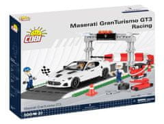 Cobi Stavebnice - MASERATI GRAN TURISMO GT3 Racing set. 300 kostek, 2 figurky