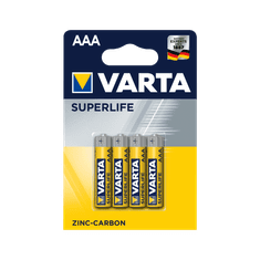 shumee Baterie VARTA R03 SUPERLIFE 4 ks/bl.