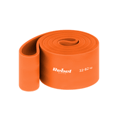 shumee Latexový cvičební pás - Power Band PL-7, oranžový 32-82 kg REBEL ACTIVE