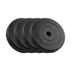 shumee Sada bitumenových závaží 4x5kg, otvor 31mm, klasický plech, REBEL ACTIVE