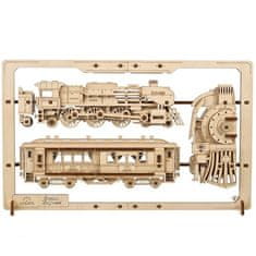 UGEARS 3D model - 2.5D puzzle vlak Steam Express