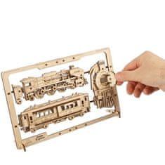 UGEARS 3D model - 2.5D puzzle vlak Steam Express