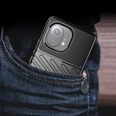 HURTEL OHEBNÉ PANCÉŘOVÉ POUZDRO THUNDER CASE PRO XIAOMI MI 11 MODRÉ