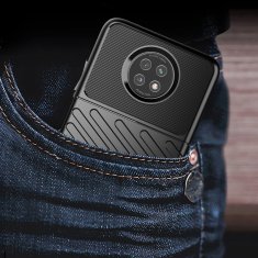 HURTEL OHEBNÉ PANCÉŘOVÉ POUZDRO THUNDER CASE PRO XIAOMI REDMI NOTE 9T 5G MODRÉ