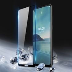 Dux Ducis TVRZENÉ SKLO DUX DUCIS 10D TEMPERED GLASS ODOLNÉ 9H TVRZENÉ SKLO NA CELOU OBRAZOVKU S RÁMEČKEM PRO NOKIA 3.4 ČERNÁ (POUZDRO)