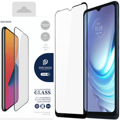 Dux Ducis DUX DUCIS 9D TEMPERED GLASS ODOLNÉ TVRZENÉ SKLO 9H NA CELOU OBRAZOVKU S RÁMEČKEM PRO MOTOROLA MOTO G50 TRANSPARENTNÍ (POUZDRO)