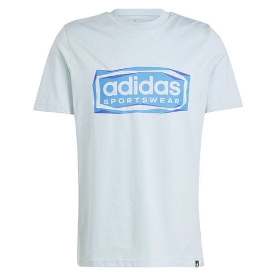 Adidas Tričko na trenínk modré Fld Spw Logo