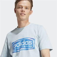 Adidas Tričko na trenínk modré XXL Fld Spw Logo