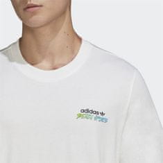 Adidas Tričko bílé XL Stokd Tee Flowe