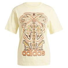 Adidas Tričko žluté S Farm Gfx Tee