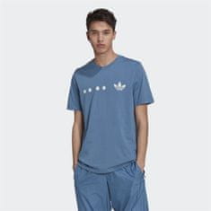 Adidas Tričko modré XS Logo Ss T