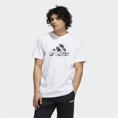 Adidas Tričko bílé XL M Aworld Ac G T