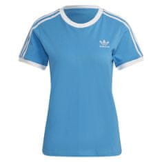 Adidas Tričko modré M 3 Stripes Tee