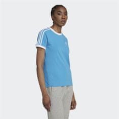 Adidas Tričko modré M 3 Stripes Tee