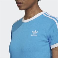 Adidas Tričko modré M 3 Stripes Tee